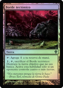 Tectonic Edge
Worldwake (Foil) - Spanish
Single
Magic The Gathering