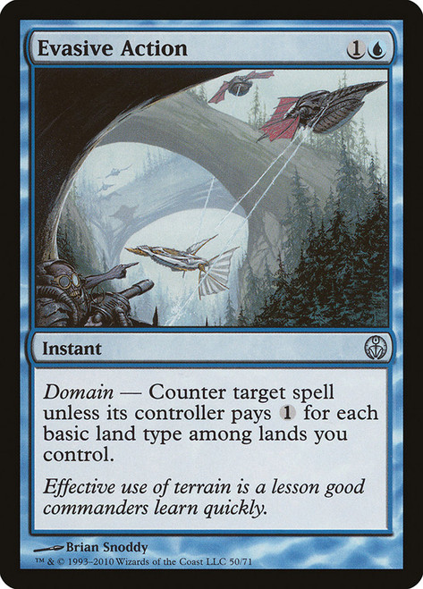 Evasive Action\nDuel Decks: Phyrexia vs. The Coalition\nSingle\nMagic The Gathering
