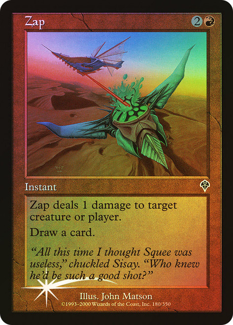 Zap\nInvasion\nSingle\nMagic The Gathering