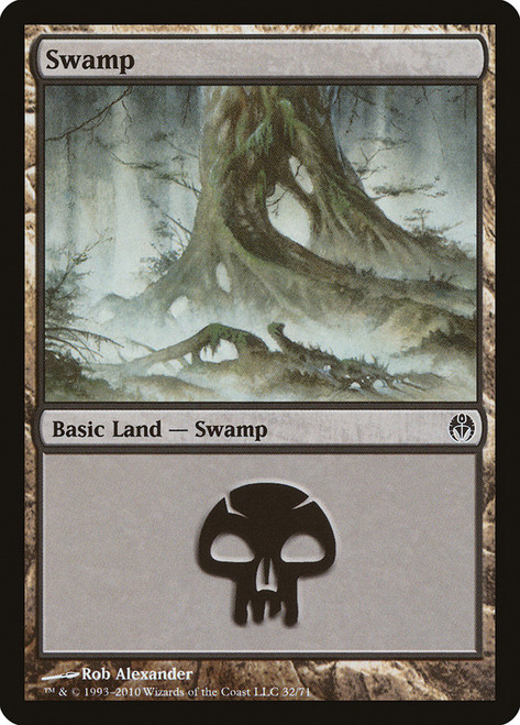Swamp (#32)\nDuel Decks: Phyrexia vs. The Coalition\nSingle\nMagic The Gathering