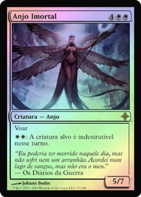 Deathless Angel
Rise of the Eldrazi (Foil) - Portuguese
Single
Magic The Gathering