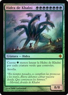 Khalni Hydra
Rise of the Eldrazi (Foil) - Spanish
Single
Magic The Gathering