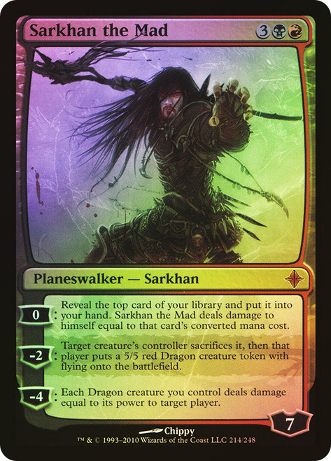 Sarkhan the Mad\nRise of the Eldrazi\nSingle\nMagic The Gathering