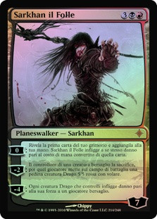 Sarkhan the Mad
Rise of the Eldrazi (Foil) - Italian
Single
Magic The Gathering