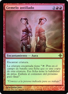Splinter Twin
Rise of the Eldrazi (Foil) - Spanish
Single
Magic The Gathering