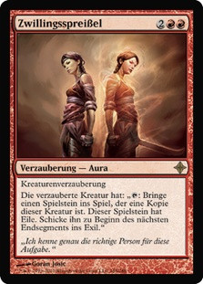Splinter Twin
Rise of the Eldrazi - German
Single
Magic The Gathering