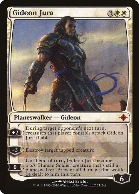 Gideon Jura\nRise of the Eldrazi\nSingle\nMagic The Gathering
