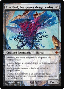 Emrakul, the Aeons Torn
Rise of the Eldrazi - Spanish
Single
Magic The Gathering