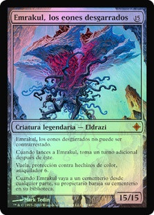 Emrakul, the Aeons Torn
Rise of the Eldrazi (Foil) - Spanish
Single
Magic The Gathering