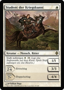 Student of Warfare
Rise of the Eldrazi - German
Single
Magic The Gathering