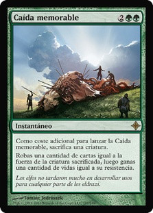 Momentous Fall
Rise of the Eldrazi - Spanish
Single
Magic The Gathering