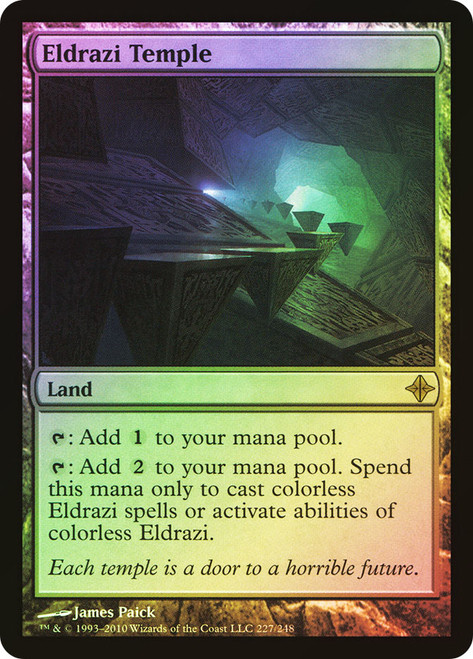 Eldrazi Temple\nRise of the Eldrazi\nSingle\nMagic The Gathering