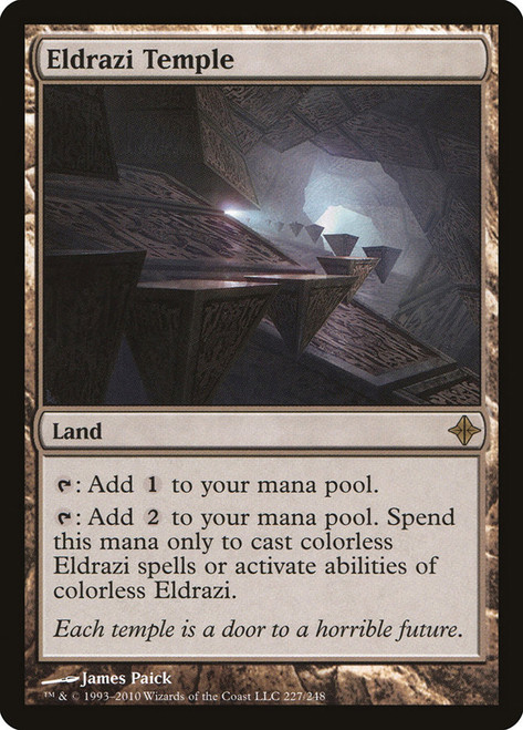 Eldrazi Temple\nRise of the Eldrazi\nSingle\nMagic The Gathering