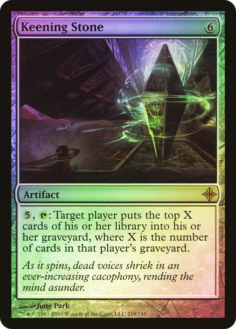 Keening Stone\nRise of the Eldrazi\nSingle\nMagic The Gathering