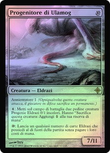 Spawnsire of Ulamog
Rise of the Eldrazi (Foil) - Italian
Single
Magic The Gathering