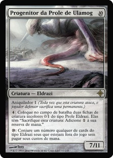 Spawnsire of Ulamog
Rise of the Eldrazi - Portuguese
Single
Magic The Gathering
