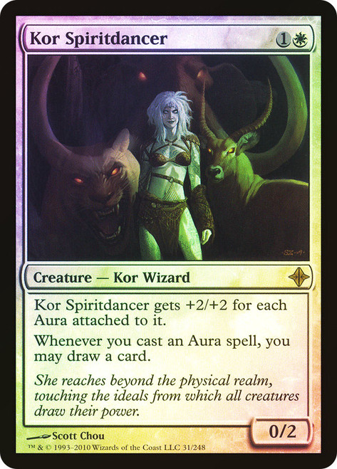 Kor Spiritdancer\nRise of the Eldrazi\nSingle\nMagic The Gathering