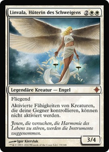 Linvala, Keeper of Silence
Rise of the Eldrazi - German
Single
Magic The Gathering