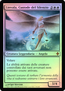 Linvala, Keeper of Silence
Rise of the Eldrazi (Foil) - Italian
Single
Magic The Gathering