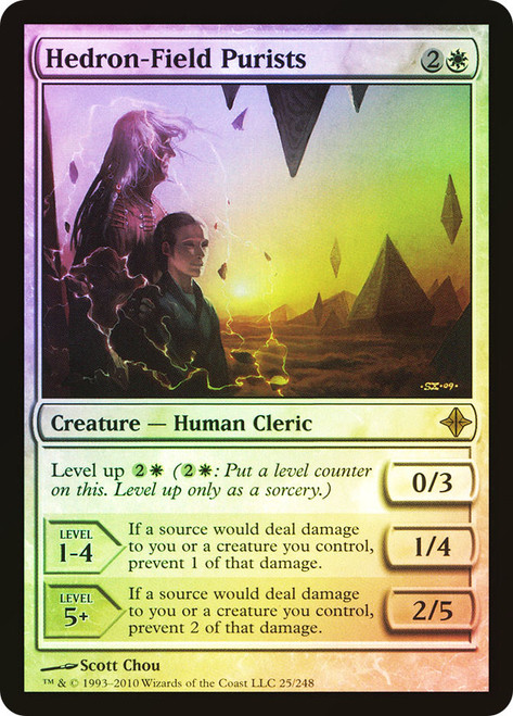 Hedron-Field Purists\nRise of the Eldrazi\nSingle\nMagic The Gathering