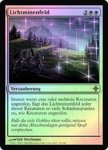 Lightmine Field
Rise of the Eldrazi (Foil) - German
Single
Magic The Gathering