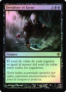 Repay in Kind
Rise of the Eldrazi (Foil) - Spanish
Single
Magic The Gathering