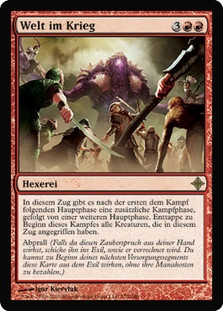 World at War
Rise of the Eldrazi - German
Single
Magic The Gathering
