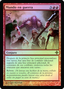 World at War
Rise of the Eldrazi (Foil) - Spanish
Single
Magic The Gathering