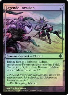Skittering Invasion
Rise of the Eldrazi (Foil) - German
Single
Magic The Gathering