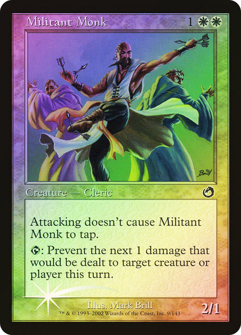 Militant Monk\nTorment\nSingle\nMagic The Gathering