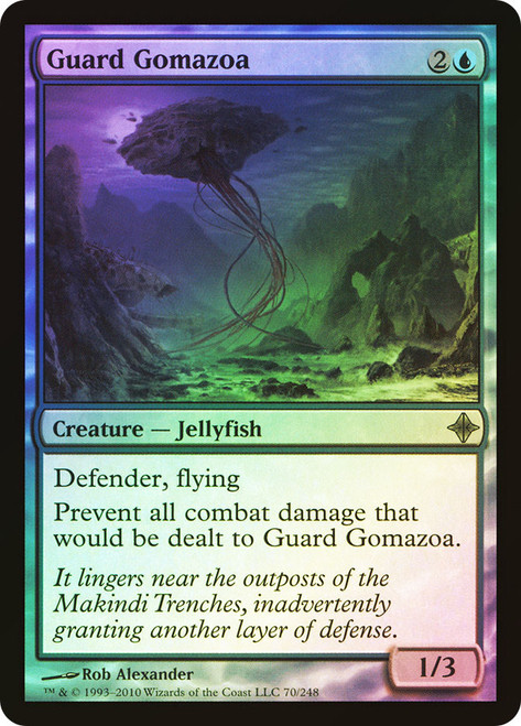 Guard Gomazoa\nRise of the Eldrazi\nSingle\nMagic The Gathering