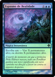 Reality Spasm
Rise of the Eldrazi (Foil) - Portuguese
Single
Magic The Gathering