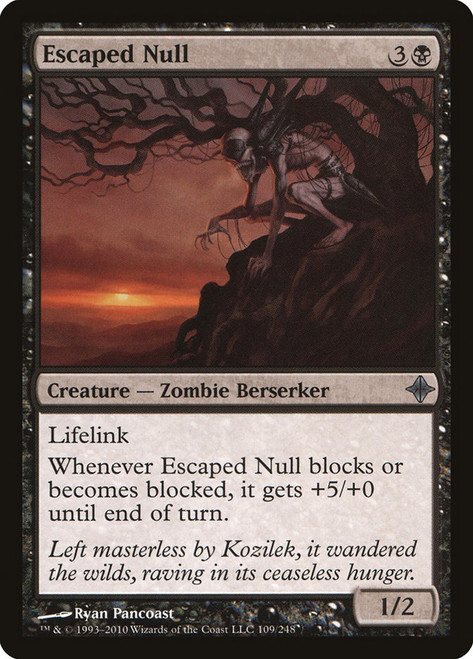 Escaped Null\nRise of the Eldrazi\nSingle\nMagic The Gathering