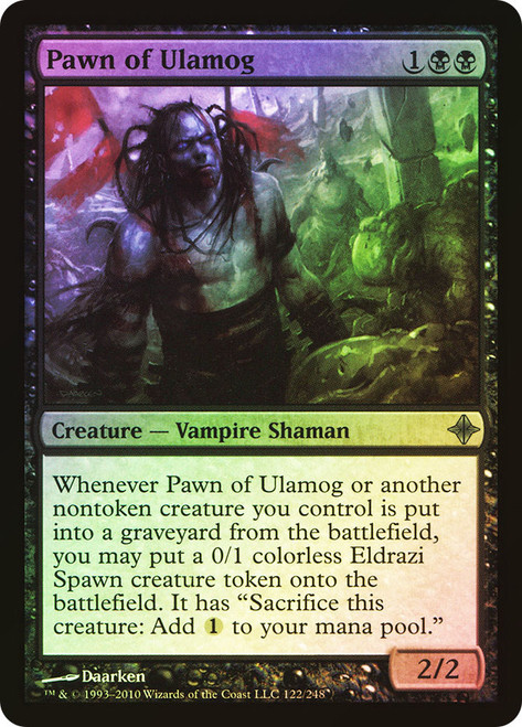 Pawn of Ulamog\nRise of the Eldrazi\nSingle\nMagic The Gathering