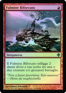 Forked Bolt
Rise of the Eldrazi (Foil) - Italian
Single
Magic The Gathering