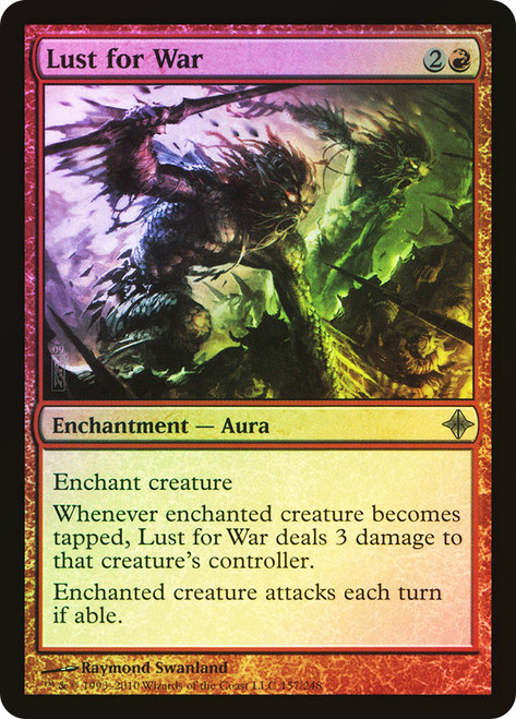 Lust for War\nRise of the Eldrazi\nSingle\nMagic The Gathering