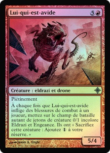 Rapacious One
Rise of the Eldrazi (Foil) - French
Single
Magic The Gathering