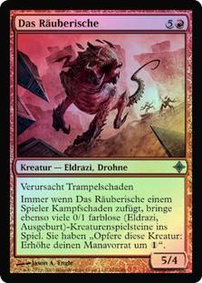 Rapacious One
Rise of the Eldrazi (Foil) - German
Single
Magic The Gathering