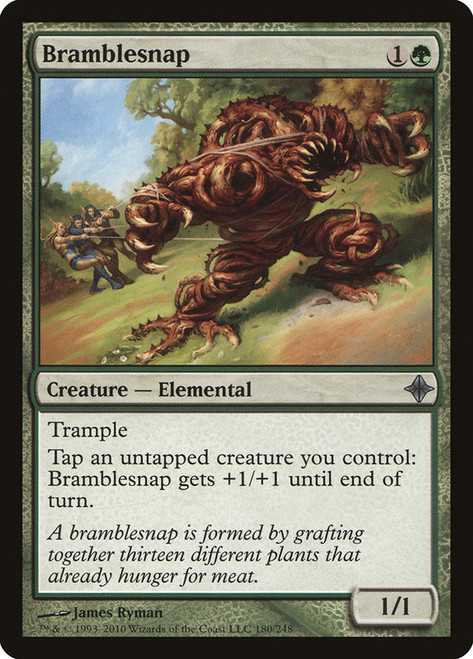 Bramblesnap\nRise of the Eldrazi\nSingle\nMagic The Gathering