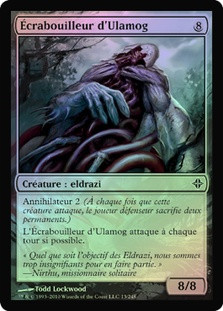 Ulamog's Crusher
Rise of the Eldrazi (Foil) - French
Single
Magic The Gathering