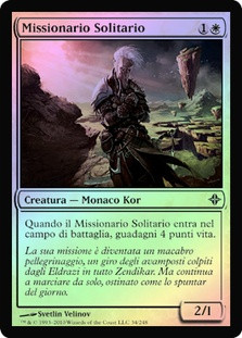 Lone Missionary
Rise of the Eldrazi (Foil) - Italian
Single
Magic The Gathering