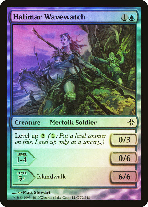 Halimar Wavewatch\nRise of the Eldrazi\nSingle\nMagic The Gathering