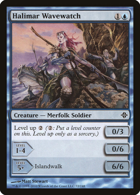 Halimar Wavewatch\nRise of the Eldrazi\nSingle\nMagic The Gathering