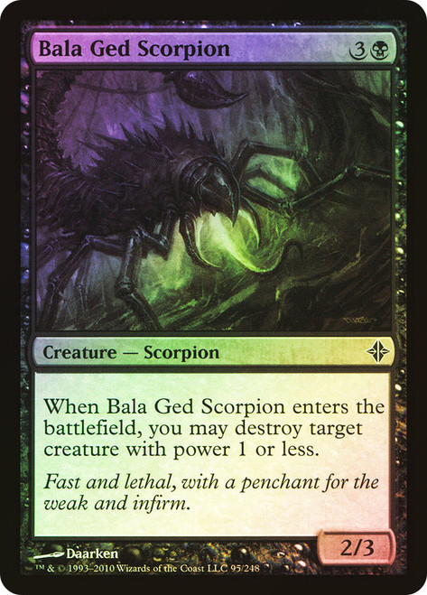 Bala Ged Scorpion\nRise of the Eldrazi\nSingle\nMagic The Gathering