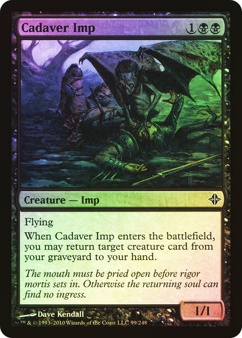 Cadaver Imp\nRise of the Eldrazi\nSingle\nMagic The Gathering
