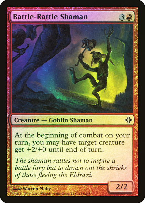 Battle-Rattle Shaman\nRise of the Eldrazi\nSingle\nMagic The Gathering