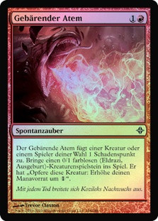 Spawning Breath
Rise of the Eldrazi (Foil) - German
Single
Magic The Gathering