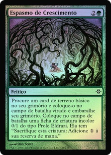 Growth Spasm
Rise of the Eldrazi (Foil) - Portuguese
Single
Magic The Gathering