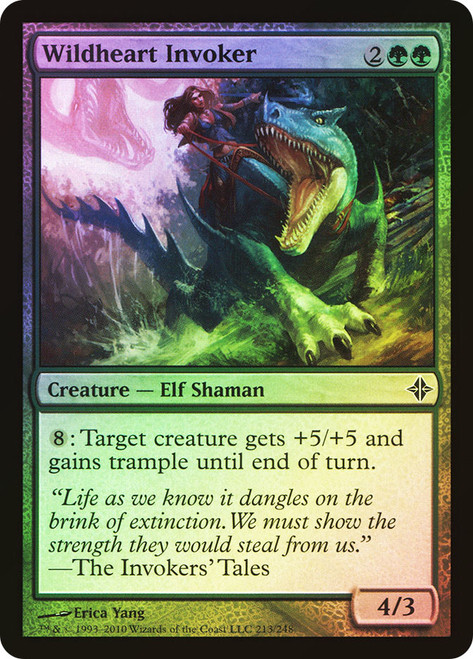Wildheart Invoker\nRise of the Eldrazi\nSingle\nMagic The Gathering