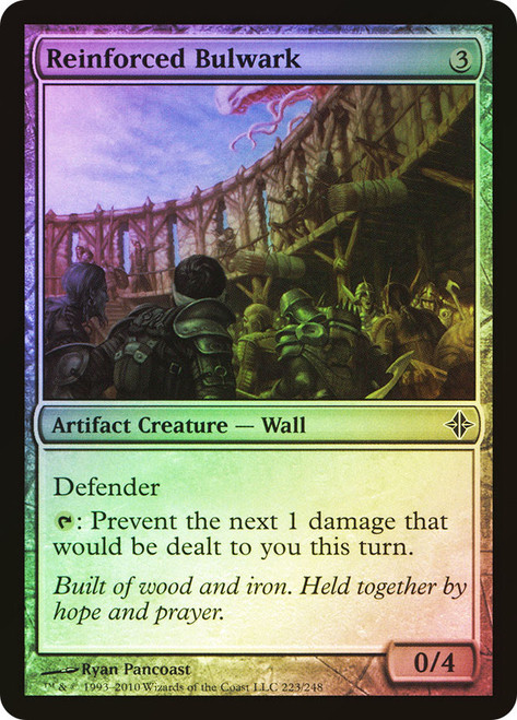 Reinforced Bulwark\nRise of the Eldrazi\nSingle\nMagic The Gathering